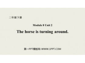 《The horse is turning around》PPT课件下载-第一PPT