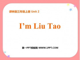 《I'm Liu Tao》PPT课件-第一PPT