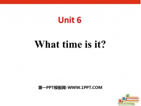 《What time is it?》PPT课件下载-第一PPT