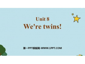 《We’re twins》PPT课件-第一PPT