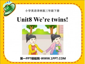 《We’re twins》PPT教学课件-第一PPT