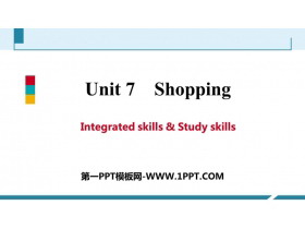 《Shopping》Integrated skills-第一PPT