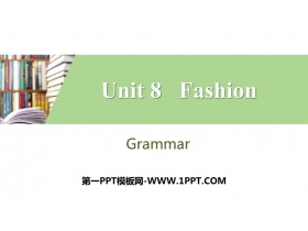 《Fashion》Grammar PPT习题课件-第一PPT