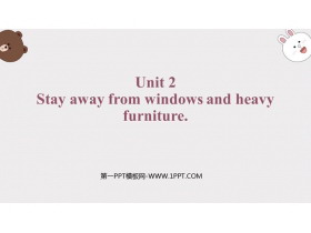 《Stay away from windows and heavy furniture》Help PPT教学课件下载-第一PPT