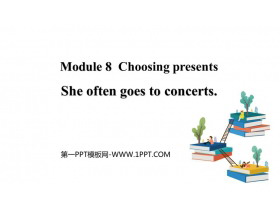 《She often goes to concerts》PPT精品课件-第一PPT