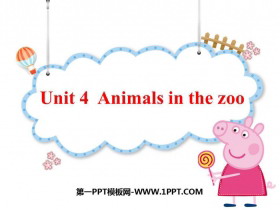 《Animals in the zoo》PPT课件下载-第一PPT