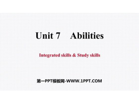 《Abilities》Integrated skills-第一PPT