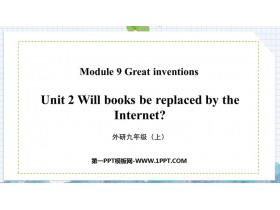 《Will books be replaced by the Internet?》Great inventions PPT精品课件-第一PPT