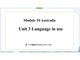 《Language in use》Australia PPT课件下载-第一PPT