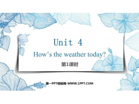《How's the weather today?》PPT优秀课件(第1课时)-第一PPT