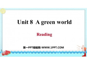 《A green World》Reading PPT习题课件-第一PPT