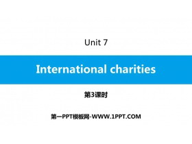 《Intemational charities》PPT习题课件(第3课时)-第一PPT