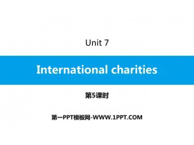 《Intemational charities》PPT习题课件(第5课时)-第一PPT