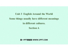 《Some things usually have different meanings in different cultures》SectionA PPT课件-第一PPT