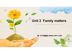 《Family matters》PPT教学课件-第一PPT