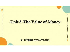 《The Value of Money》PPT下载-第一PPT