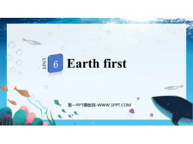 《Earth first》PPT下载-第一PPT