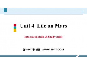 《Life on Mars》Integrated skills-第一PPT