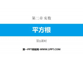 《平方根》实数PPT(第1课时)-第一PPT