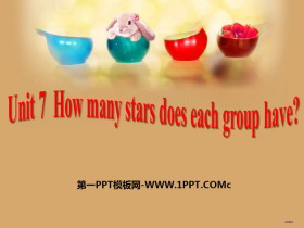 《How many stars does each group have》PPT课件-第一PPT