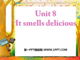 《It smells delicious》PPT课件-第一PPT