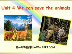 《We can save the animals》PPT课件-第一PPT