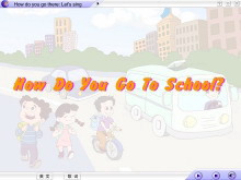 《Unit1 How Do You Go There?》Flash动画课件2-第一PPT