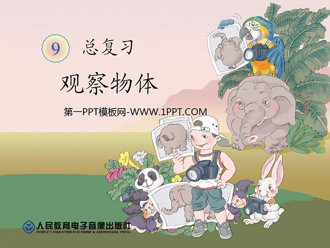 图片[1]-《观察物体》总复习PPT课件-第一PPT