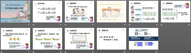 图片[2]-《用同数连加解决问题》100以内的加法和减法PPT课件-第一PPT