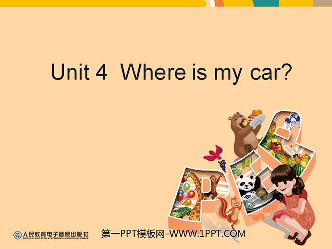 图片[1]-《Where is my car?》教学建议PPT课件-第一PPT