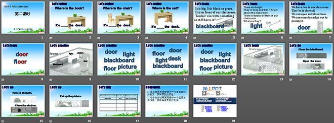 图片[2]-《My classroom》第二课时PPT课件-第一PPT