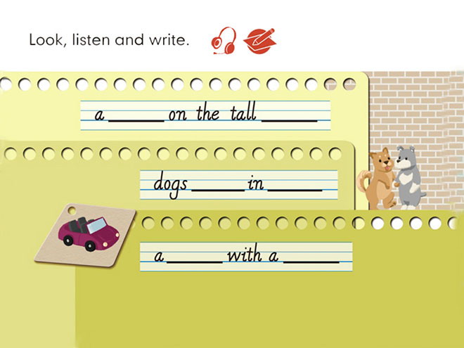 图片[1]-《Weather》looklisten and write Flash动画课件-第一PPT