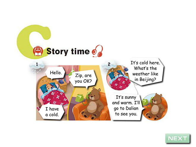 图片[1]-《Weather》story time Flash动画课件-第一PPT