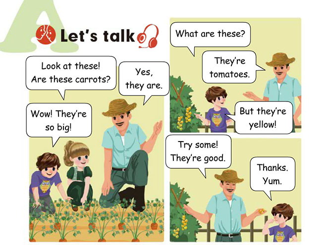 图片[1]-《At the farm》lets talk Flash动画课件-第一PPT