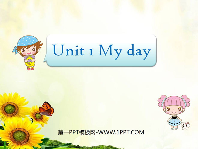 图片[1]-《My day》第二课时PPT课件-第一PPT