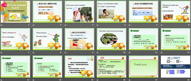 图片[2]-《Last weekend》第四课时PPT课件-第一PPT