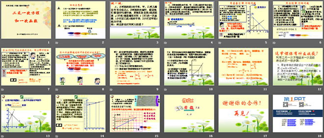 图片[2]-《二元一次方程与一次函数》二元一次方程组PPT课件2-第一PPT