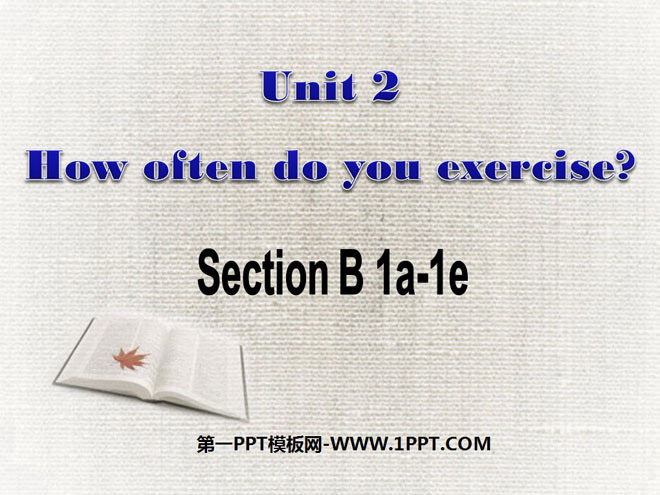 图片[1]-《How often do you exercise?》PPT课件5-第一PPT