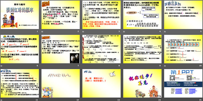 图片[2]-《摸到红球的概率》频率与概率PPT课件2-第一PPT