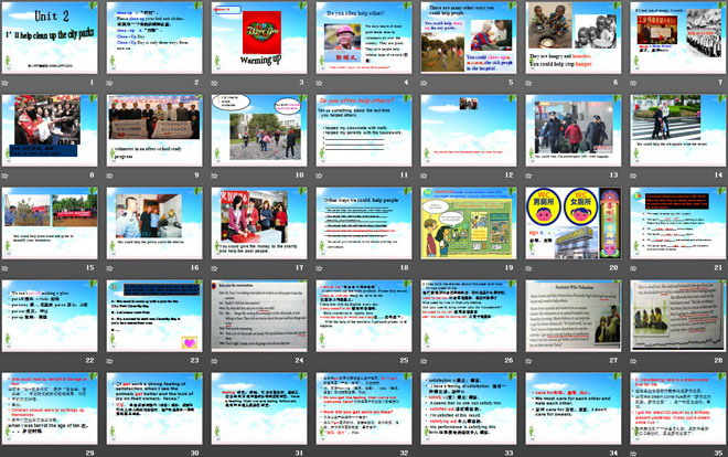 图片[2]-《I’ll help to clean up the city parks》PPT课件3-第一PPT