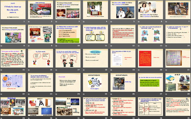 图片[2]-《I’ll help to clean up the city parks》PPT课件5-第一PPT