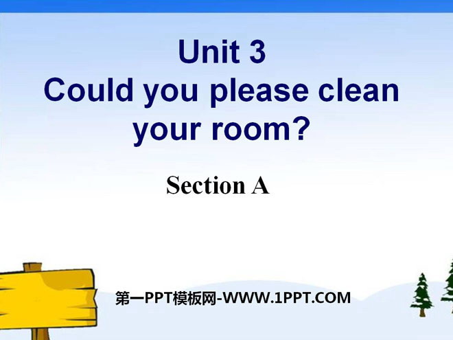 图片[1]-《Could you please clean your room?》PPT课件2-第一PPT