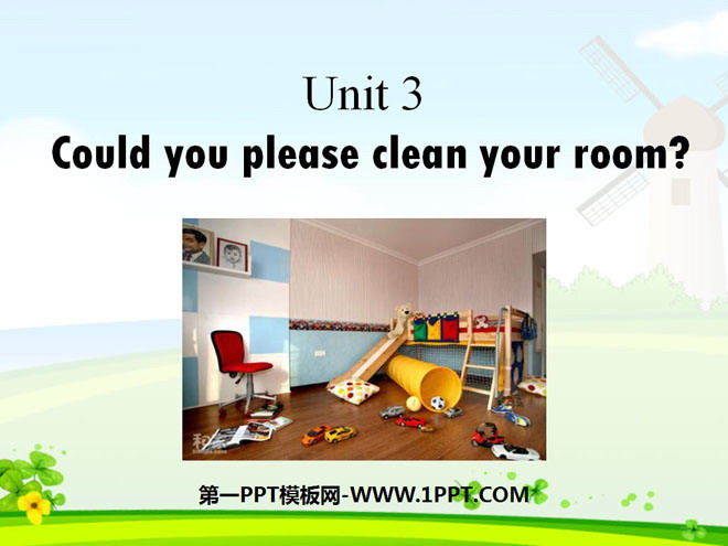 图片[1]-《Could you please clean your room?》PPT课件4-第一PPT