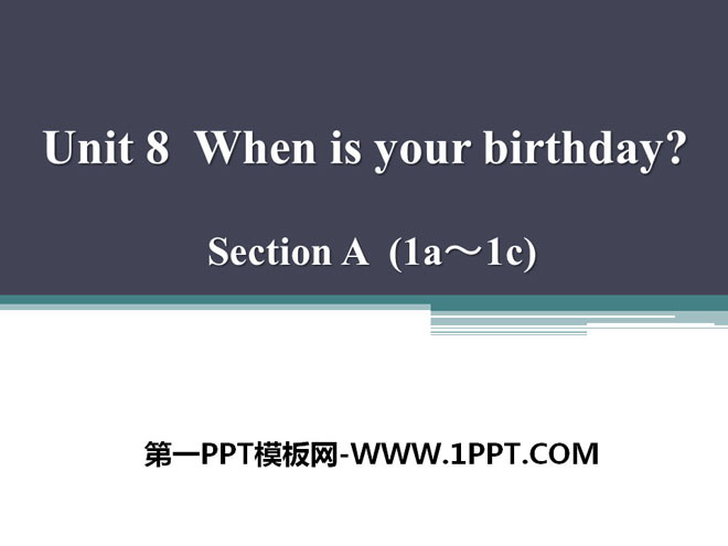 图片[1]-《When is your birthday?》PPT课件12-第一PPT