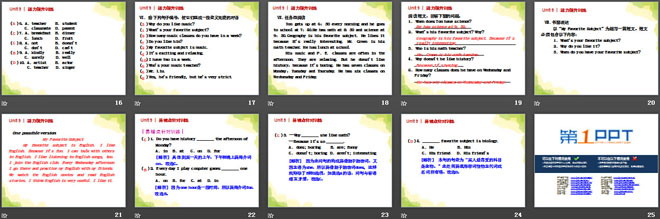 图片[3]-《My favorite subject is science》PPT课件10-第一PPT