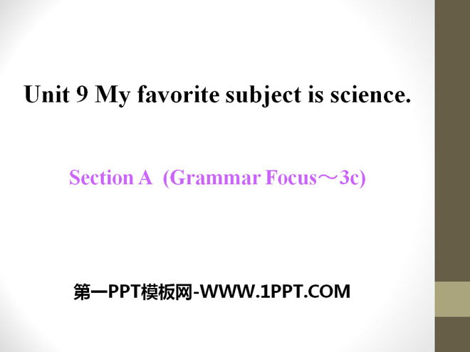 图片[1]-《My favorite subject is science》PPT课件14-第一PPT