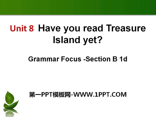 图片[1]-《Have you read Treasure Island yet?》PPT课件14-第一PPT