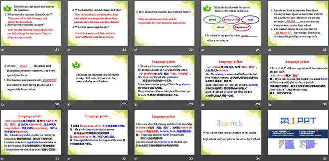图片[3]-《I remember meeting all of you in Grade 7》PPT课件12-第一PPT