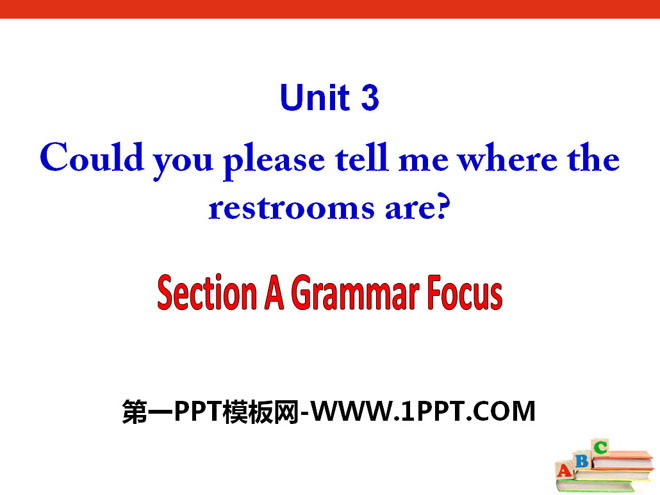 图片[1]-《Could you please tell me where the restrooms are?》PPT课件17-第一PPT