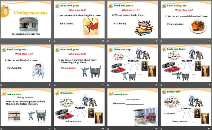图片[2]-《Visiting museums》PPT-第一PPT